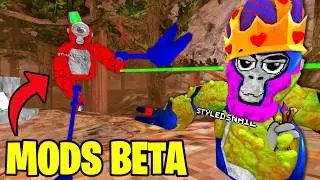 Gorilla Tag Added MODS??? (New Gadget Beta Update)