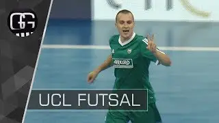 UCL Futsal: Rekord Bielsko-Biała - Varna City [CLIP]