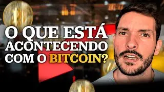 China PROÍBE BITCOIN (de novo)? | O que estou fazendo na queda