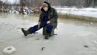 11.11.2019. Открытие зимнего сезона. Река Пушма. Подосиновский район. Кировская область