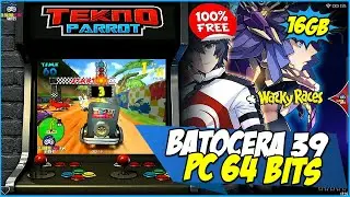 Batocera 39 PC64Bits 16GB Teknoparrot Especial Collections