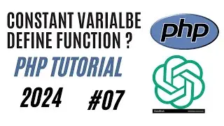 Constant Variable in PHP & define function 2024 | 