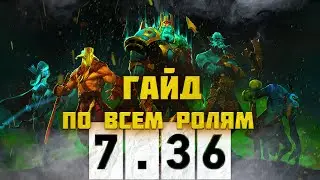 Как всегда побеждать на всех ролях в патче 7.36