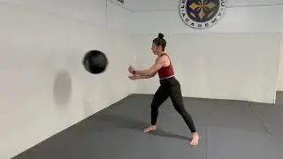 Medicine Ball Scoop Toss Demo