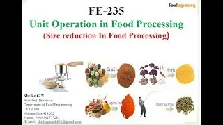 Size Reduction in Food Process Engineering