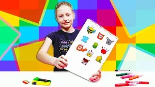 DIY КВАДРАТНЫЕ ЖИВОТНЫЕ ПО КЛЕТОЧКАМ | Простые рисунки для детей