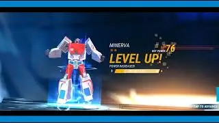 Transformers:Earth Wars Autobot Minerva 2stars Upgrade Level 1 to 10