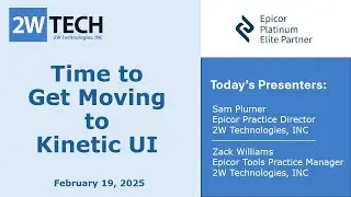 Epicor Kinetic User Interface: Time to Get Moving