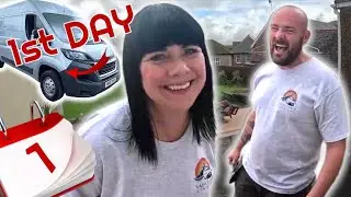MR & MRS working TOGETHER what could go wrong? Budget VAN BUILD