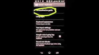 Sony Xperia - how to put smileys (emoticon) on keyboard