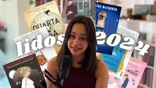 Um pouco sobre os 32 livros que li em 2024 ✨📚