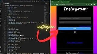 code crafter - Instagram clone log in page - NO-TALKING