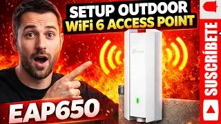 How to Setup Outdoor Wi-Fi 6 Access Point EAP650 TP-Link - Hindi/Urdu