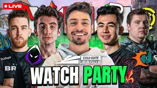 CDL MAJOR 1 WATCH PARTY DAY 2 // THE FLANK // USE CODE ZOOMAA SIGNING UP TO PRIZEPICKS.COM