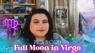 Full Moon in Virgo Magick Circle ♍️🌕 | PICK A CARD | FEB 24