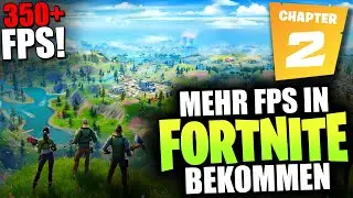 MEHR FPS in FORTNITE in UNTER 7 Minuten ★ CHAPTER 2 - SEASON 11