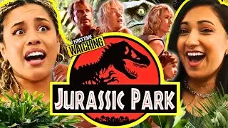 JURASSIC PARK is THE BEST ! MOVIE REACTION and COMMENTARY | Honey's First Time Watching (1993)
