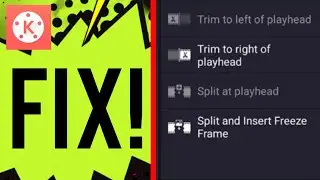 How To Fix Kinemaster Video Split issue 2020 | Kinemaster Trim Issue Solve