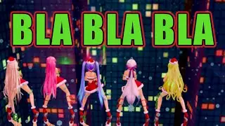 [MMD] bla bla bla miku haku luka rin ia