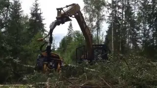 Гусеничный харвестер Cat 320D2L