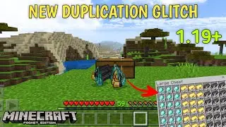 1.19 Item Duplication Glitch! How to Duplicate any Items in Minecraft Pocket Edition Survival