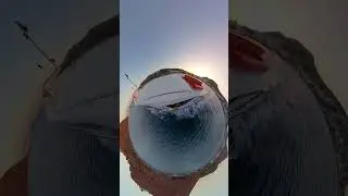 Indo de barco para Santorini!! #insta360x3 #grecia #barco #santorini