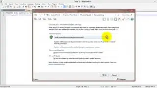 Disable auto updates in windows 8