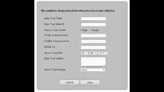 PHP-HTML REGISTRATION FORM (PROGRAMMING)