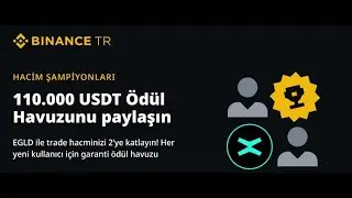 Binance Türkiye Bedava Para 10$ Hemen Kazan