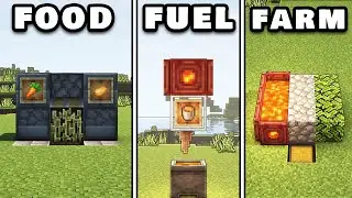 Minecraft: 3 MINI Must Have Starter Farms!
