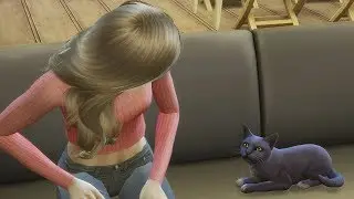 KHALEESI A DES PUCES   -  SIMS 4