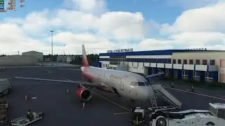 Выполняем рейс SU6346: Мурманск ULMM - Санкт-Петербург, Пулково ULLI | MFS2020 | Fenix A320