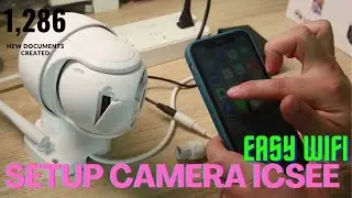 iCSee App Wi-Fi Smart Camera Setup by leangz Teanology