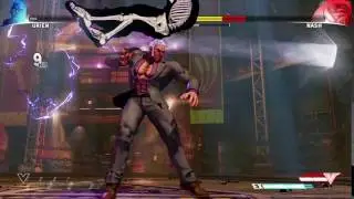 Street Fighter 5: Urien Double Aegis Reflector Juggle
