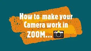 How to fix ZOOM camera not working on Windows 10 |Easy Beginners Guide| 100% Working ✔