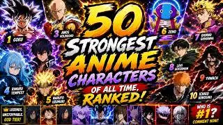 50 Strongest Anime Characters Of All Time, Ranked | Anime World