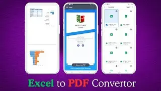 Excel to PDF | Android | Convert DOCX, XLS, PNG, JPG, and TXT to PDF!