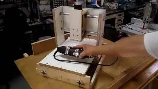 DIY CNC 雕刻機 - 移動龍門式