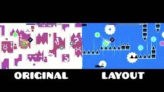 "Maybe Possibly Thing" Original vs Layout | Geometry Dash Comparison