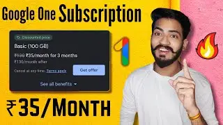 Big Discount On Google one Subscription 😱 | Google One Membership in ₹35/Month