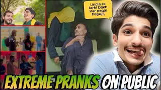 FIRST TIME PRANKS IN PUBLIC🙉|| MAZA A GAYA AAJ TO😂|| #funnyvideo #pranks #public #dailyvlog