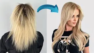 Transformación Extrema: Cabello Dañado a Rubio Perfecto