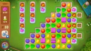 Gardenscapes level 1283