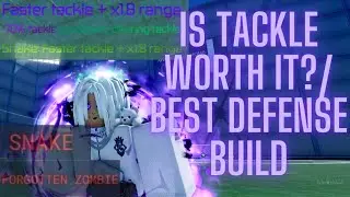 Is tackle in META LOCK worth it? Best Defense Build (Roblox)