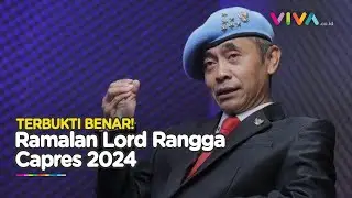 Sebelum Meninggal Lord Rangga Sebut 3 Capres, Gak Ada yang Meleset