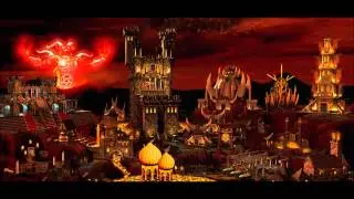 Heroes of Might & Magic III Inferno Town Theme Animatic (1998 NWC)