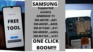 SAMSUNG M02S U3 M025F/A015F/A025F/A115AF/M115F ANDROID 11 FRP BYPASS / REMOVE ACCOUNT