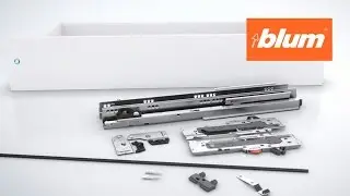 Монтаж системы TIP-ON BLUMOTION от Blum для ящиков TANDEMBOX