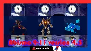 Reinicio Abismo Version 4.5 del piso 9-1 a 11-3 #spiralabyss #genshinimpact  #abismo12 #4k