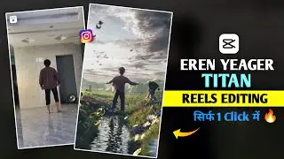 Viral Eren Yeager Titan CapCut Template || Instagram Trending Reels Video Editing - Ghaus Editz